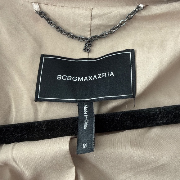 BCBGMAXAZRIA Faux Fur Long Coat – Size M - Picture 3 of 4